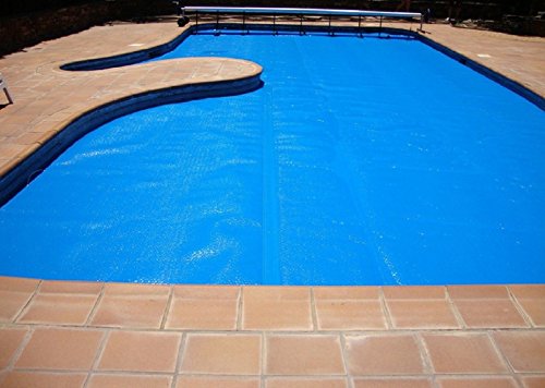 INTERNATIONAL COVER POOL Cubierta Piscina Verano de Burbujas 600 micras para Piscinas de 3x3 Metros (Sin Refuerzo).