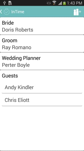 InTime - The Ultimate Social Wedding Planning App