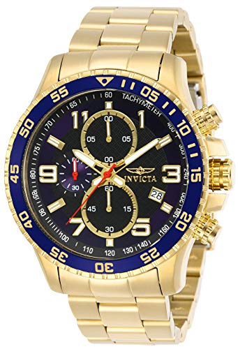 Invicta 14878 Specialty Reloj para Hombre acero inoxidable Cuarzo Esfera negro
