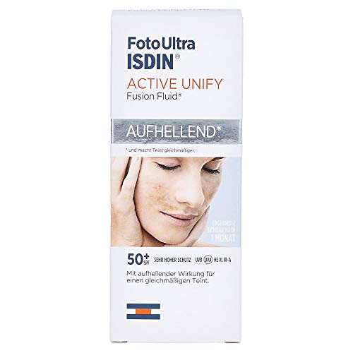 isdin fotográfico Ultra Active Unify Fusion Fluid, 50ml