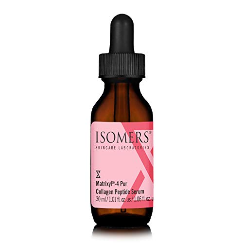Isomers Matrixyl®-4 - Sérum de péptidos de colágeno pur de 30 ml, colágeno antienvejecimiento, apoyo de péptido, líneas de marioneta, líneas finas y arrugas