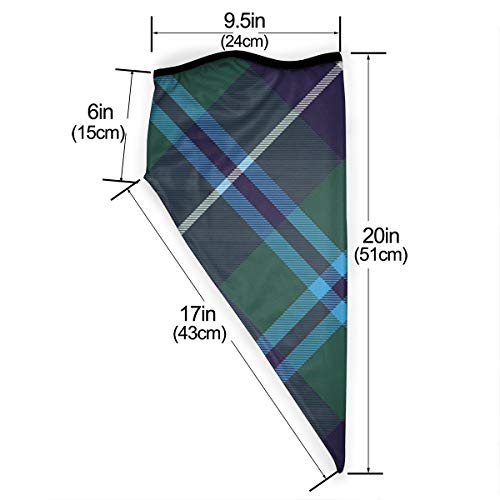 iuitt7rtree A Prueba de Viento Douglas-Tartan-Fabric-Texture-Seamless-diagonalBalaclava Hat mascarilla Bufanda al Aire Libre Ciclismo Motocicleta Bufanda a Prueba de Viento protección UV