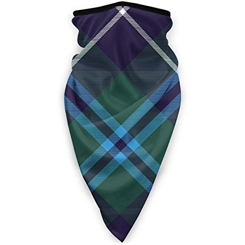 iuitt7rtree A Prueba de Viento Douglas-Tartan-Fabric-Texture-Seamless-diagonalBalaclava Hat mascarilla Bufanda al Aire Libre Ciclismo Motocicleta Bufanda a Prueba de Viento protección UV