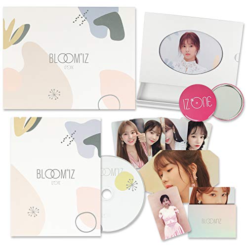 IZONE 1st Album - BLOOM*IZ [ I*WAS ver. ] CD + Photobook + IZ*one Cards + Photocards + AR Card + Post Card + Mini Card + OFFICIAL POSTER + FREE GIFT