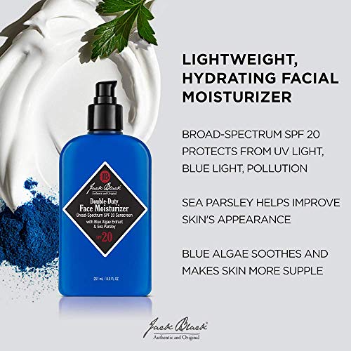 Jack Black double-duty Facial Moisturizer SPF 20 251 ml