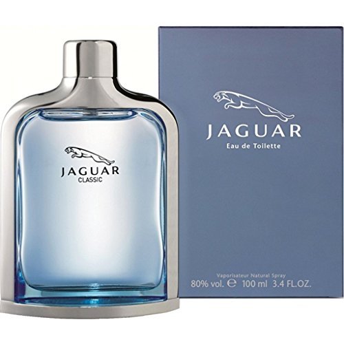 Jaguar Classic Blue by Jaguar for MEN Eau de Toilette Spray, 3.4 Ounce by Jaguar