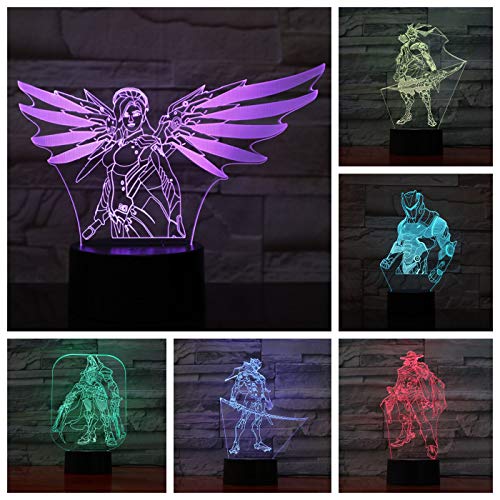 Jazz Drum Kit Set luz Nocturna Multicolor niño niño niño bebé Instrumento de Regalo atmósfera Mesa lámpara de Noche