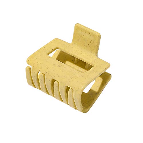 JDV Barley33 Garras para el Cabello Huecas cuadradas Colores de Caramelo Pinzas para el Cabello de acrílico Mujeres Niñas Elegantes Horquillas Simples para el Cabello Sombreros