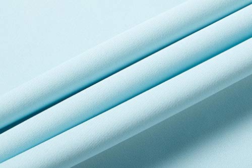 jeansian Hombre Deporte Proteccion Solar UPF 50+ UV Camiseta Men Sport T-Shirt LA245 Lightblue M