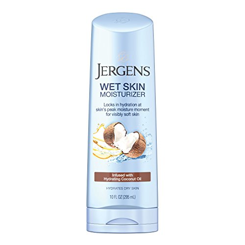 Jergens Wet Skin Moisturizer, Coconut Oil, 10 Ounce by Jergens