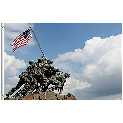 jiaxingdalin Honor Heroes Flag Breeze etro Bandera Americana de EE. UU. Banner Jardín Interior al Aire Libre Vacaciones