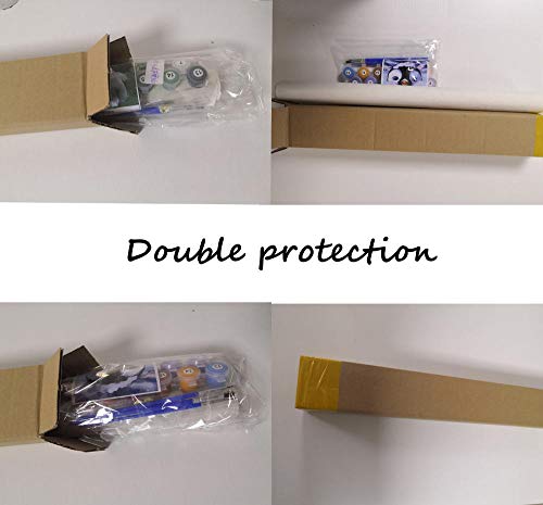 Jkykpp Kit de pintura Paint by Numbers Allure para adultos y niños16X20 pulgadas (40X50 cm)