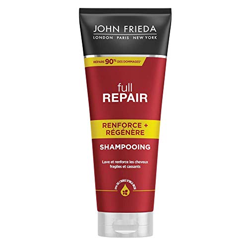 JOHN FRIEDA Full Repair Shampooing Renforce + Régénère 250 ml - Lot de 4