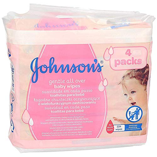 JOHNSON´S toallitas para bebés envase 224 uds