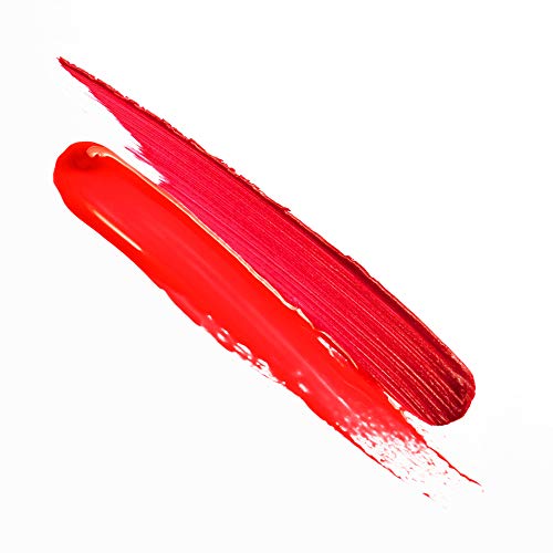 Jolly Dim Makeup - Set de maquillaje de ojos y labios Red Gold: Dúo ojos y brillo Sunny Gold 3 y Dúo de labios Matte & Gloss Red 1. Perfecto para llevar