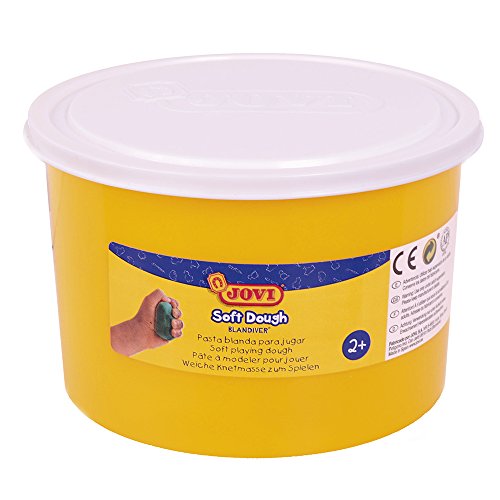 Jovi Soft Dough Blandiver, Bote de 460 g, Color Blanco (46001)