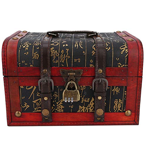 Joyero retro a prueba de polvo, organizador de la joyería, oficina para las mujeres caseras de las muchachas