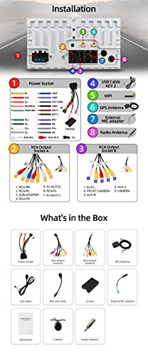 JOYX Android 10 Autoradio Compatible para Ford Focus/Mondeo/S-Max/C-Ma/Galaxy - 2G+32G - LIBRE Cámara trasera & Canbus - Soporte Bluetooth5.0 WLAN MirrorLink DAB Carplay 4G - GPS 2 Din - 7 pulgadas