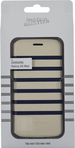 JP-Gaultie Funda Marinera para Galaxy S5 Mini Blanco/Azul