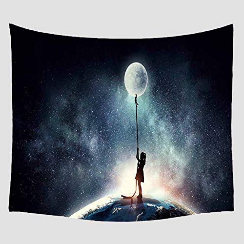 jtxqe Tapiz Decorativo Manta Forest Home Home Geometric Living Room Colgante de Pared Toalla de Playa Multifunción 75x87cm