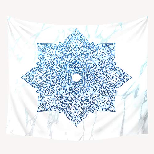 jtxqe Tapiz Decorativo Manta Pinturas de Dormitorio Pinturas de Dormitorio de Madera Pinturas Colgantes Retro Pinturas nostálgicas Pinturas de hogar Pinturas de Pared Mandala Simple 75x87cm