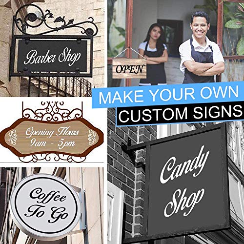 Juego de 44 plantillas de letras y números, 21 x 15 cm, tamaño grande, reutilizable, plantillas de alfabeto, bricolaje, manualidades, spray, dibujo para pintar sobre lienzo de madera, tela de pared, roca