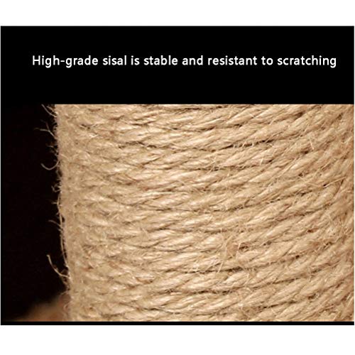 Juego de Altura del árbol del Gato Casa Centro de Actividades Torre Escalador el Soporte de Mueble, W/Hamaca, Condo, Rascador, Colgando de la Bola y de Dispositivos de protección contra vuelco,