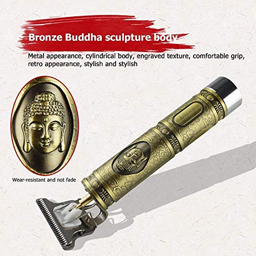 JUNDUO Cortapelos Profesional Hombres, Recargable Máquina Afeitar y Cortar Pelo Recortador Electrónico Áquina Recortadora Barba y Cortapelos con Afeitadora para Cuerpo, Nariz y Orejas