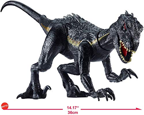 Jurassic World Dino-Villano, dinosaurio de juguete (Mattel FVW27)