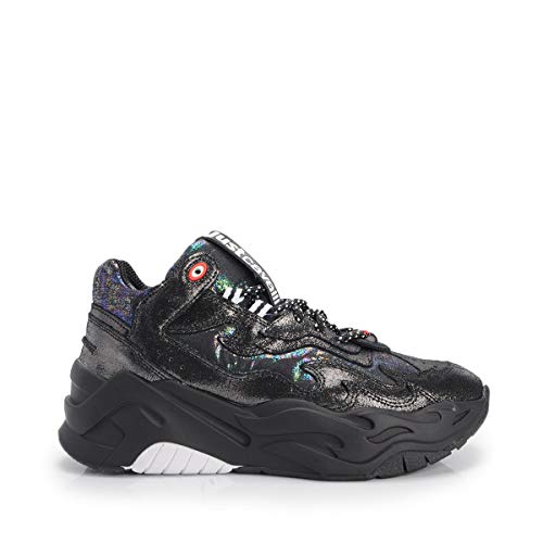 Just Cavalli P1THON - Zapatillas para Hombre, Color Negro, Talla 45 EU