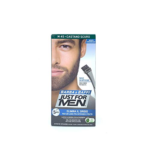 Just For Men Brush-In Color Gel Mustache & Beard Dark Brown M-45