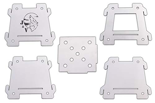 J&V Adventure Knives Hornillo multifunción JV para Caza, Pesca, Supervivencia y Bushcraft Realizado en Albacete + Portabotellas de regalo