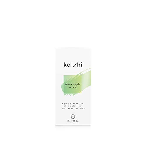 Kaishi - Sérum de células madre de manzana Swiss Apple para restaurar y proteger la piel con signos de envejecimiento, 15 ml