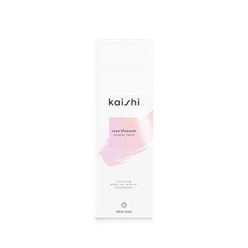 Kaishi - Solución micelar Rose Blossom, con el pH perfecto para refrescar y purificar la piel, 200 ml