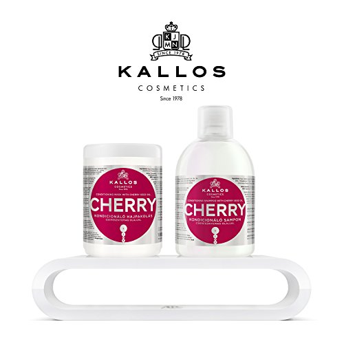 Kallos kjmn Cherry pelo Mask Extremo Máscara 1000 ml
