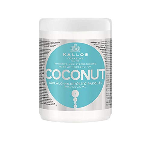Kallos Kjmn Maska Do Włosów Odżywczo-Wzmacniająca Coconut 1000 ml