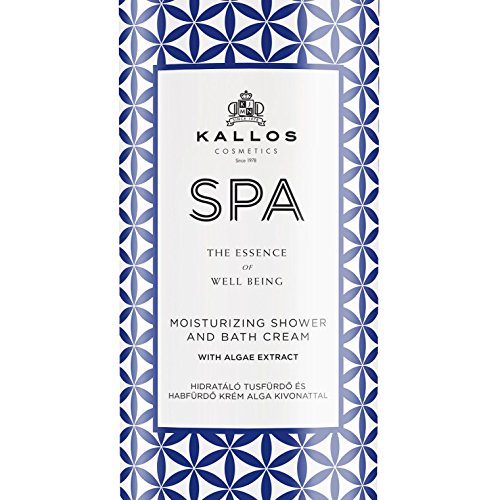 Kallos Spa - Baño de ducha hidratante con extracto de algas, 1000 ml