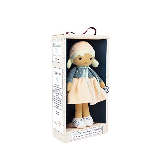 Kaloo - Colección Tendresse - Mi Primera Muñeca de Trapo Chloé K, 25 cm (K963659)