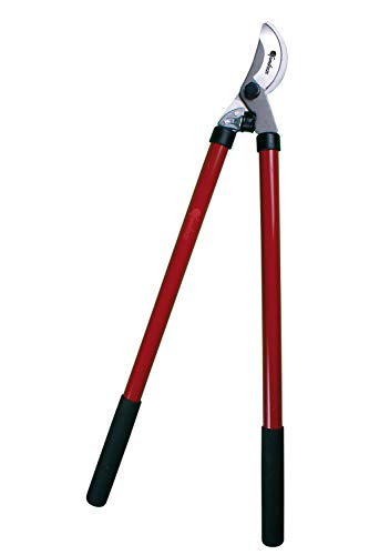 Kamikaze CH-61 Tijeras de poda a Dos Manos para Jardin, Rojo y Negro