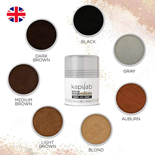 Kapilab Fibras Capilares (5 gramos, Castaño Oscuro)