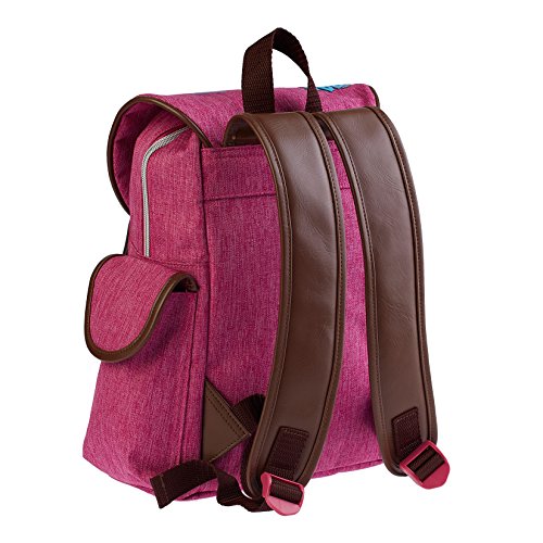 Karactermania Las Supernenas Patches Mochila Tipo Casual, 35 cm, Rosa