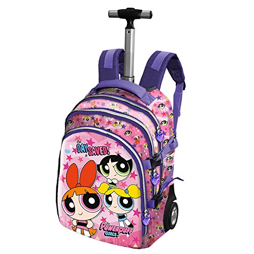 Karactermania Las Supernenas Stars Mochila Tipo Casual, 48 cm, 28 litros, Rosa