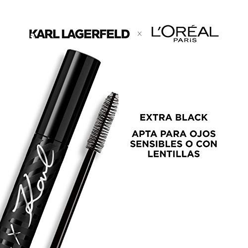 Karl Lagerfeld x L'Oréal Paris Máscara de Pestañas, Negra