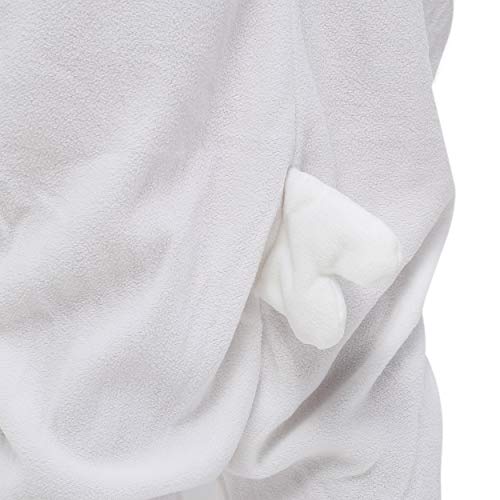 Katara- Pijamas Enteros Diferentes Animales y Tamaños, Adultos Unisex, Color Cabra Blanca, Talla 175-185cm (1744)