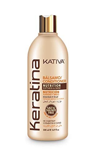 Kativa Keratina Nutrición Champú 500ml + Acondicionador 500ml + Tratamiento 250ml
