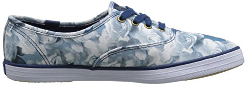 Keds Mujeres CH TS FLORAL Deportivos de Moda, DEEP BLUE, Talla 8.5