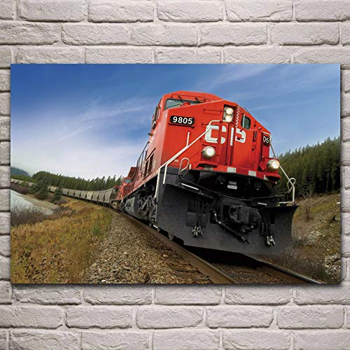 keletop Tren de Carga de locomotoras Diesel 1000 Piezas de Rompecabezas para Adultos Rompecabezas de Madera, Rompecabezas para Adultos, Juguetes educativos para niños 50x75cm