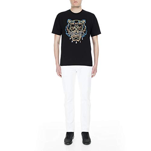 Kenzo Camiseta de Tigre Cara Negra Black Small