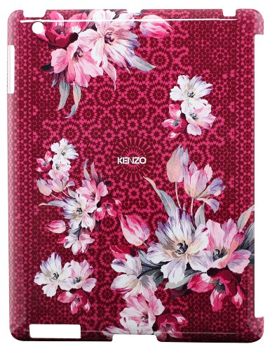 Kenzo KE224563 - Cubierta con diseño Nadir para Apple iPad 2, Rojo