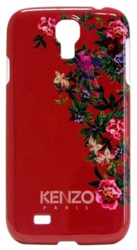 Kenzo KE250630 - Cubierta con diseño Exotic para Samsung Galaxy S4 GT-i9500, rojo